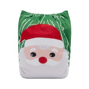 OSFM Pocket Nappy - QD55A (Limited CHRISTMAS PRINT)