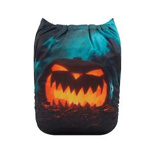 Alva Osfm Pocket Nappies 1: OSFM Pocket Nappy - QD44A (Limited HALLOWEEN PRINT)