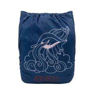 Alva Constellation Series: OSFM Pocket Nappy - YDX35(BLUE AQUARIUS)