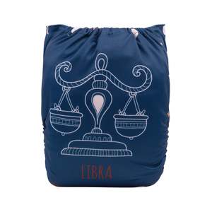 Alva Constellation Series: OSFM Pocket Nappy - YDX32(BLUE LIBRA)