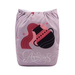 Alva Constellation Series: OSFM Pocket Nappy - YDX23(PINK AQUARIUS)