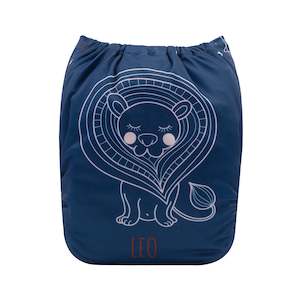 OSFM Pocket Nappy - YDX29 (BLUE LEO)