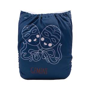 Alva Constellation Series: OSFM Pocket Nappy - YDX27(BLUE GEMINI)