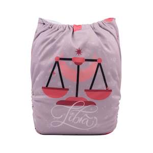 Alva Constellation Series: OSFM Pocket Nappy - YDX19(PINK LIBRA)