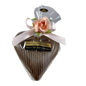 Large milk chocolate heart