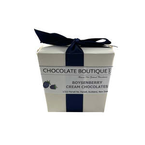 Noodle box boysenberry creme chocolates