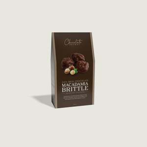 More Treats: Artisan Chocolates Drops Macadamia Brittle 34% Milk | 150g