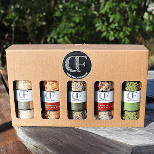Gift Box - Set of 5 (Natural Sea Salts)