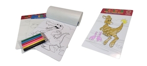 297x210mm A4 Coloring Fridge Magnet