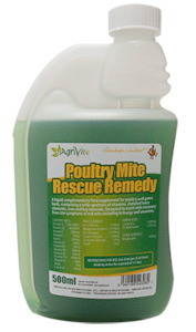 First Aid Health: Agrivite Poultry Mite Rescue Remedy 500ml