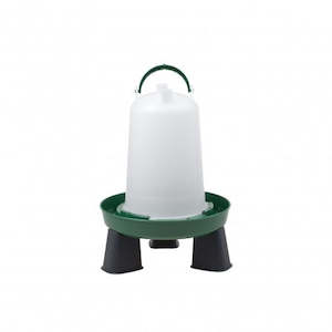 Chick Feeders Drinkers: Drink-o-Matic 1.5L Chicken Drinker with Legs