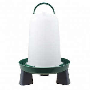 Tube Drinkers: Drink-o-Matic 10L Chicken Drinker with Legs