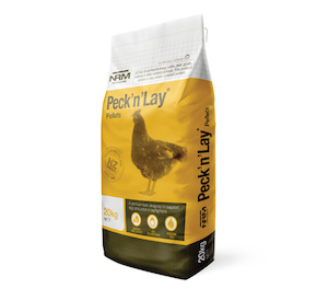 Food: NRM Peck’n’Lay Pellets 20kg