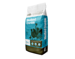 Food: NRM Meat Bird Crumble 20kg