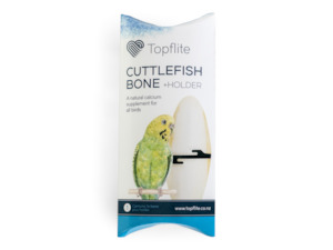 Topflite Bird Premium Cuttlefish Bone and Holder
