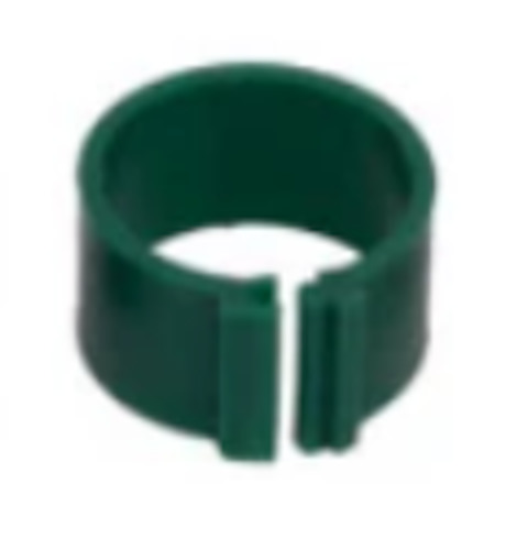Best Selling Collection: 16mm Leg Rings "Dark Green" -10 pk