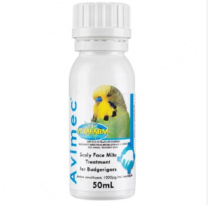 Whats New: Vetafarm Avimec (scaley face mite treatment)