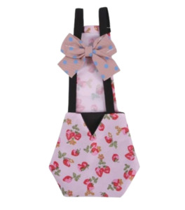 Chicken Diaper Pink strawberry