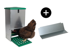 20kg Feed-o-Matic feeder + Rat Guard