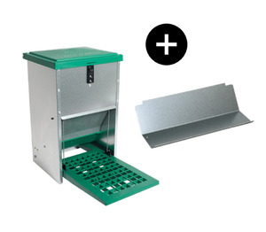 Drinkers Feeders: 8kg Feed-O-Matic + Rat Guard