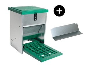 Drinkers Feeders: 5kg Feed-O-Matic + Rat Guard Combo
