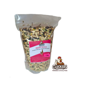 Whats New: Cluckers "Fruity Flock Mix" 1.5kg