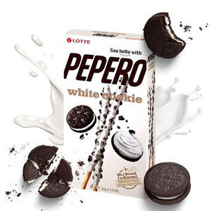 Products: Lotte Pepero White Cookie Sticks 32g Chow's Mart