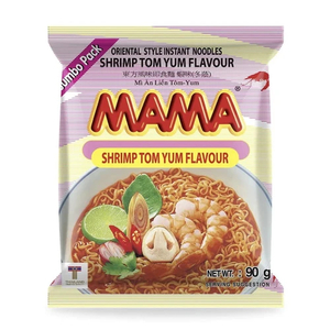 Mama Noodle Jumbo Shrimp Tom Yum Flavour 90g Chow's Mart