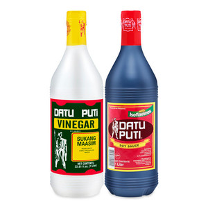 Products: Datu Puti Vinegar/Soy Sauce Value Pack 1L Chow's Mart