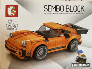 Products: Sembo Block Orange Famous Car Chow's Mart