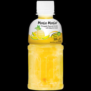 Products: Mogu Mogu Pineapple Juice With Nate De Coco Chow's Mart