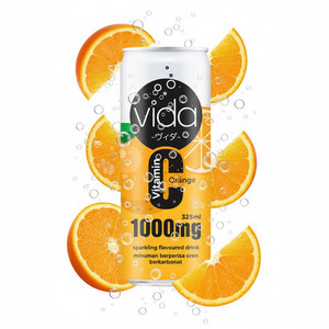 Products: Vida Vitamin C Sparkling Orange 325ml Can Chow's Mart