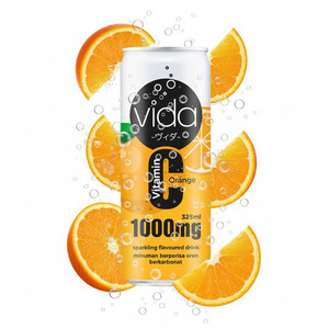 Products: Vida Vitamin C Sparkling Orange 325ml Can Chow's Mart