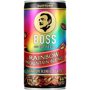 Products: Boss Rainbow Coffee Can 185g Chow's Mart