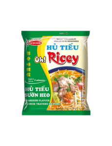 Products: Oh Ricey Spare Rib Flavour Rice Noodle 70g Chow's Mart
