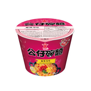 Doll Bowl Noodle Hot And Spicy Soup Flavour 113g Chow's Mart
