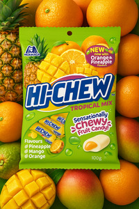 Hi-Chew Tropical Mix 100g Chow's Mart