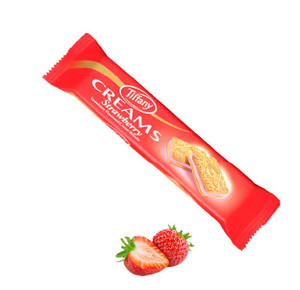 Tiffany Creams Strawberry Cream Biscuits 80G Chow's Mart
