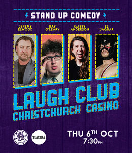 Products: Laugh Club @ Christchurch Casino October 2022