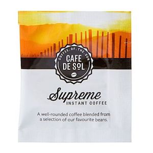 Cafe De Sol Supreme Soluble Coffee Sachets 500s - Hpcs