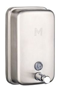 Matthews Stainless Steel Refillable Soap Dispenser 1.2l - Vertical