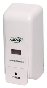 Hand, Skin & Hair Care: Sabco Plastic Refillable Soap Dispenser 1l