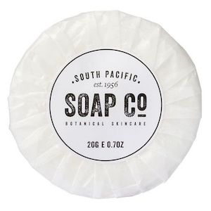 Accommodation & Cafeteria Amenities: Soap Co Pleatwrapped Soap 20g 375s - Soapcosp2