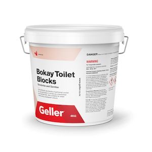 Chemicals: Geller Perfumed Urinal/toilet Blocks 4kg [dg-c9]