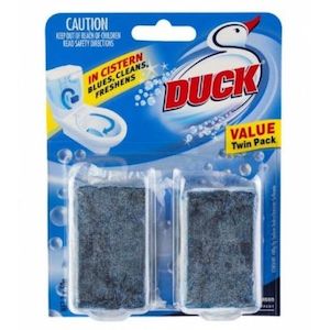 Chemicals: Duck Bleach In-cistern System Blocks 100g 2s