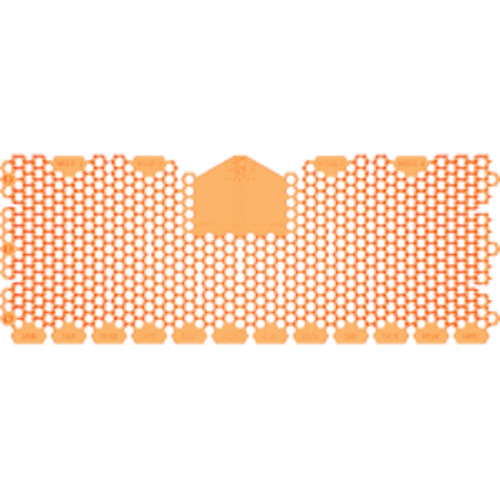 Fresh Urinal Trough Screens Mango 2s