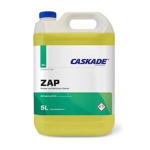 Chemicals: Caskade Zap Shower Cleaner 5l (mpi C32)