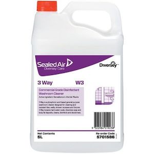 Chemicals: 3 Way Washroom Cleaner 5l (mpi C32)