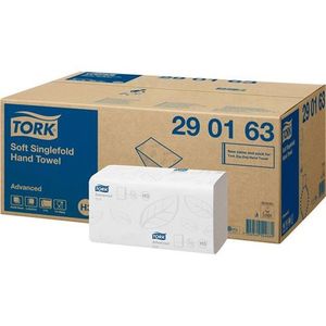 Tork H3 Advanced I/fold White 2 Ply Paper Towel 250s X 15