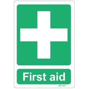 First Aid Sign 240mm X 340mm